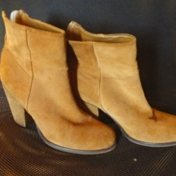 Leather Suede ankle boots - Picture 3 of 3